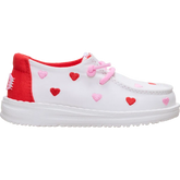 Wendy Toddler Embroidered Hearts