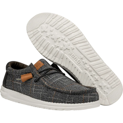 Wally Plaid Grey