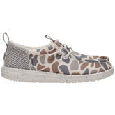 HEYDUDE X BURLEBO Wally Funk Youth Deer Camo