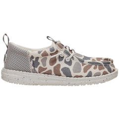 HEYDUDE X BURLEBO Wally Funk Youth Deer Camo