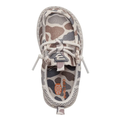 HEYDUDE X BURLEBO Wally Funk Toddler Deer Camo