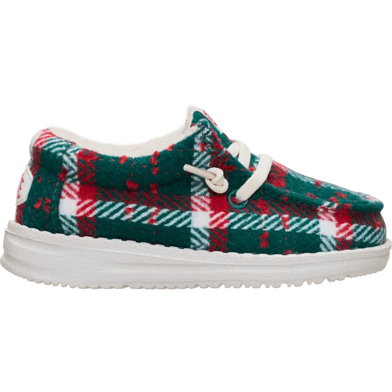 Wally Toddler Confetti Plaid Cozy