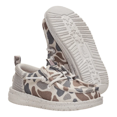 HEYDUDE X BURLEBO Wally Funk Toddler Deer Camo