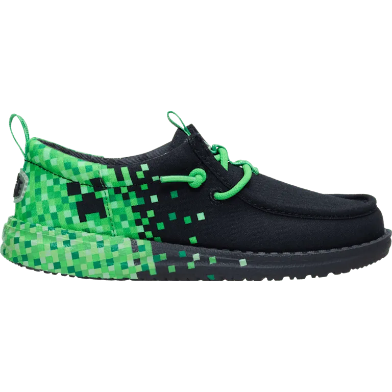Minecraft X HEYDUDE Wally Funk Youth Creeper