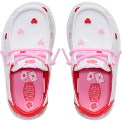 Wendy Toddler Embroidered Hearts