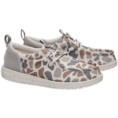 HEYDUDE X BURLEBO Wally Funk Youth Deer Camo