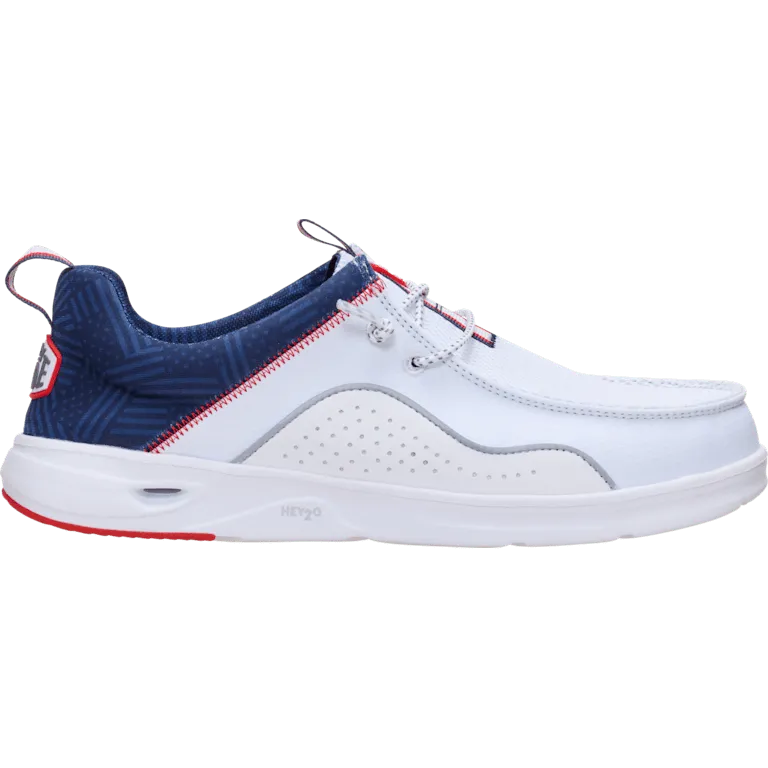 HEYDUDE X BURLEBO American Flag Wally Hey2O