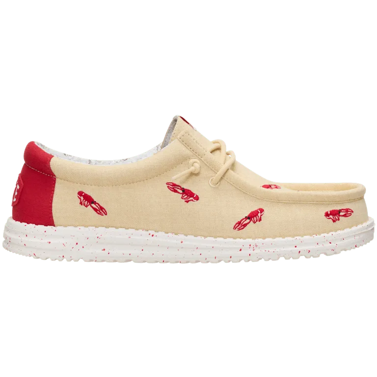 Wally Embroidered Crawfish