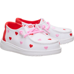 Wendy Toddler Embroidered Hearts