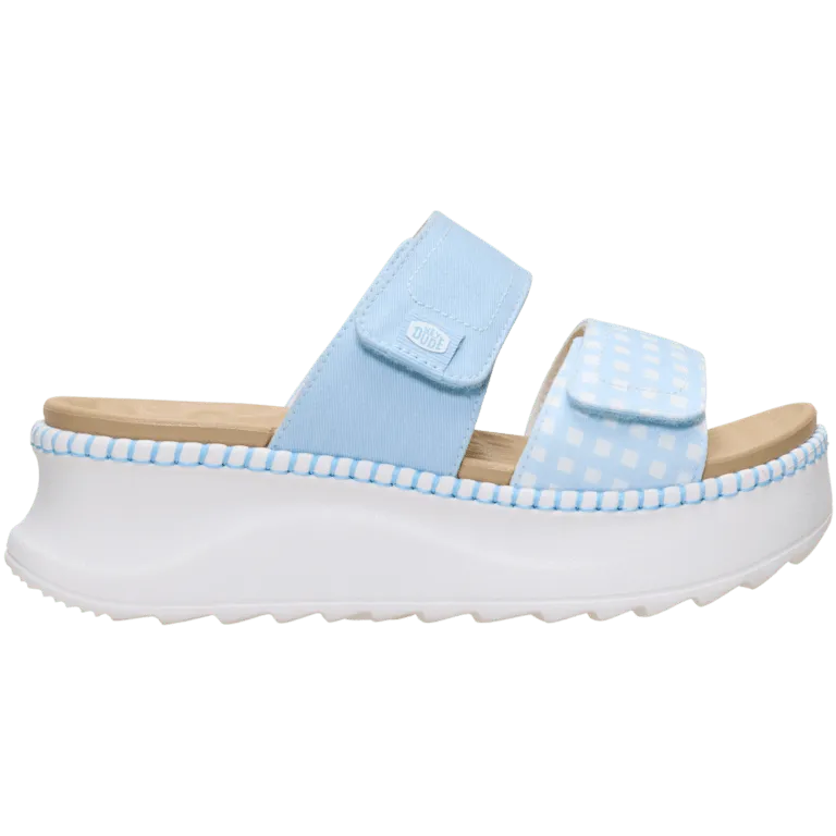 Delray Slide Gingham