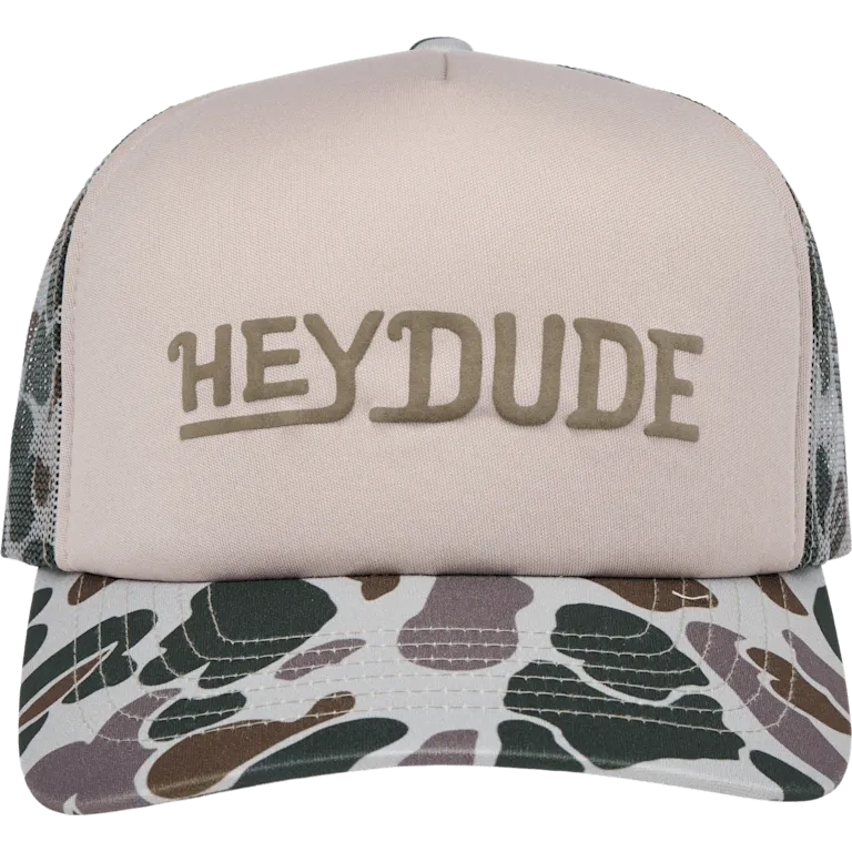 HEYDUDE Camo Foam Trucker